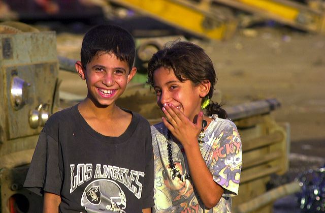 Iraqi Children-Photographs of the Children in Iraq-William E. Thompson