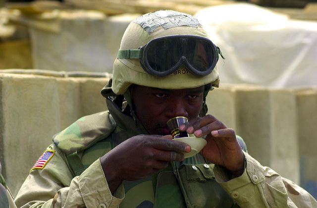 Portraits of Soldiers-Soldiers at work, play and rest.-William E. Thompson