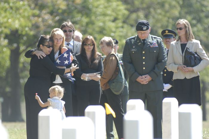 Sgt. Keith Mitchell is Remembered -Sgt. Keith Mitchell is Remembered layed to rest at Arlington National Cemetary September 2007.-William E. Thompson